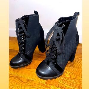Black Comfortable Heels